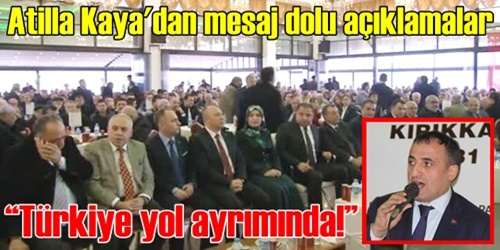  Türkiye bir yol ayrımında!