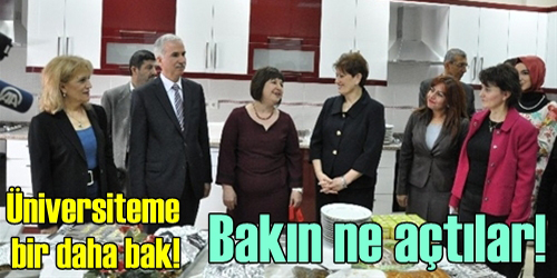 Beslenme laboratuarı açıldı