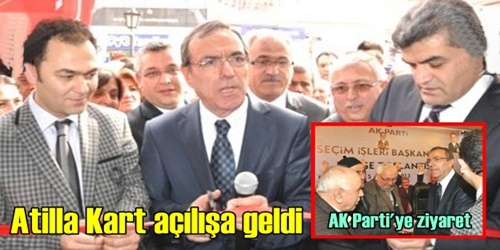 Atilla Kart geldi