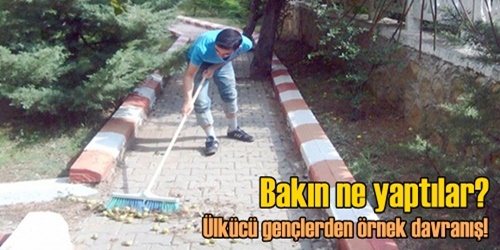 Ülkü ocaklarından örnek davranış