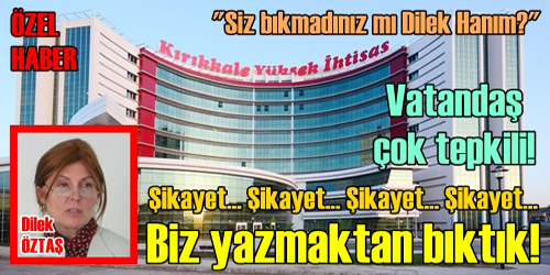 Şikayetlerden Biz Bıktık!