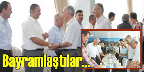 KÜ Personeli Bayramlaştı