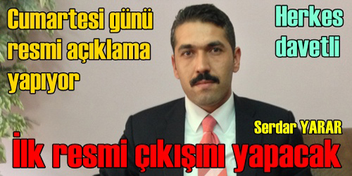 Cumartesi Günü Resmi Açıklama Yapıyor