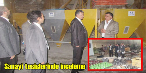 Sanayi Tesislerine Ziyaret