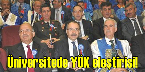 YÖK Sistemini Eleştirdi