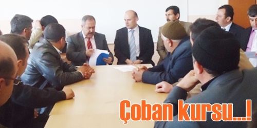 Çoban kursu açıldı
