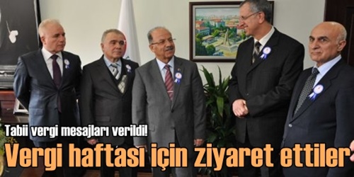 Vali`ye Defterdar ziyareti