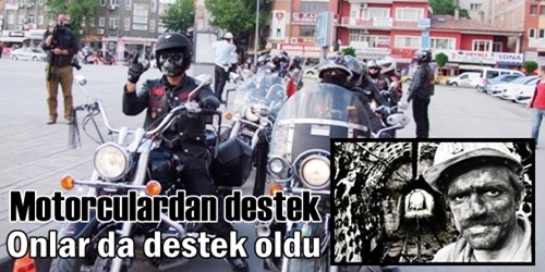 Motorcular hayatını kaybedenleri andı