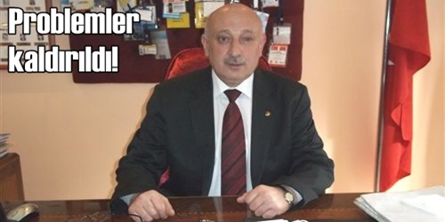 Problemler kaldırıldı