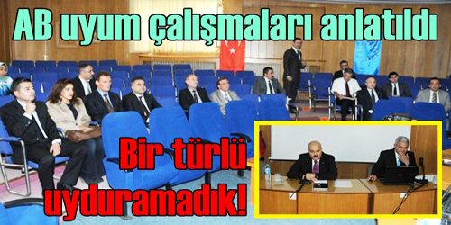AB Uyum Toplantısı Yapıldı