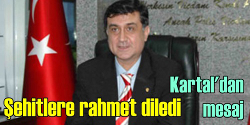 Şehitlere rahmet diledi
