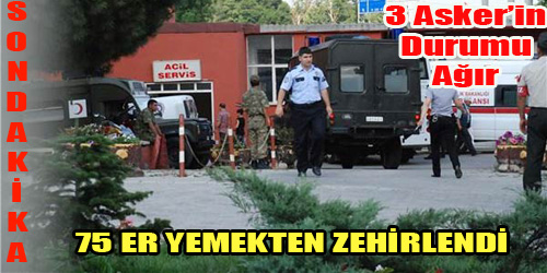 3 KİŞİNİN DURUMU CİDDİ