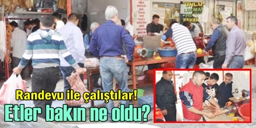 Sucuk ve kıyma kuyruğu
