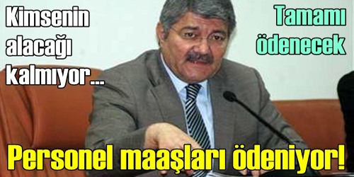 Belediye Ödeme Yapıyor