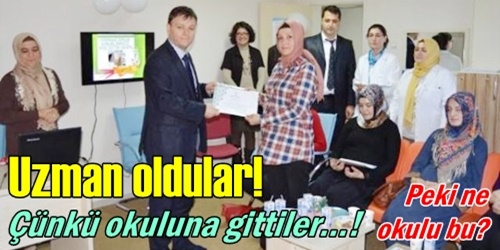 Anne adayları mezun oldu!