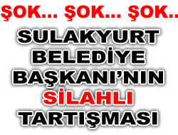 <b>Özel Haber </b>Başkanın Silahlı Tartışması