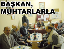 Korkmaz, Muhtarları Ziyaret Etti
