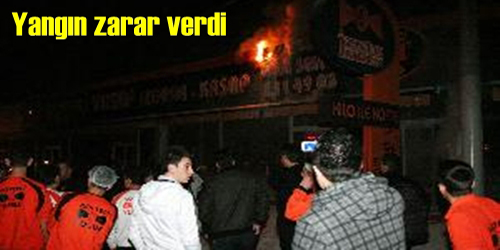 Köftecide çıkan yangın  Maddi zarara neden oldu 