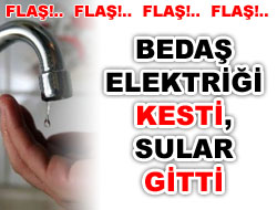 <b>Flaş! </b>Elektik Kesildi, Kırıkkale Susuz