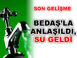Su Kesintisi Sona Erdi