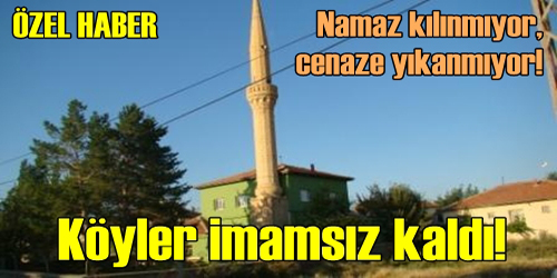 18 Köy İmam Bekliyor