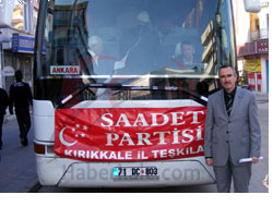 Saadet Partisi Kongreye Gitti 