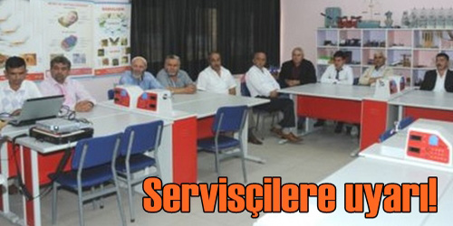 Servis Şöförlerine Trafik Semineri
