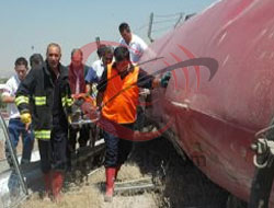 <b>Son Dakika </b>Tanker Devrildi