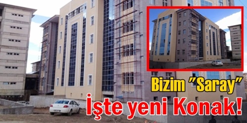 Valilik inşaatı yükseliyor  