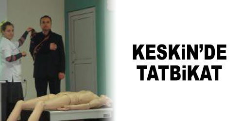 Keskin`de Tatbikat