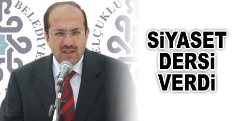 Esen, Kırıkkale`de Siyaset Dersi Verdi