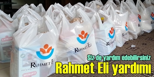 Rahmet Eli yardımı uzandı