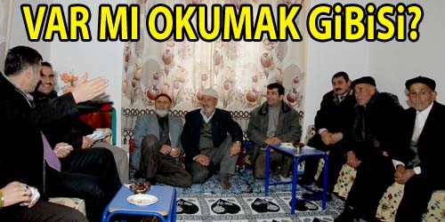 Okuma Bilmeyen Köylülere Kurs