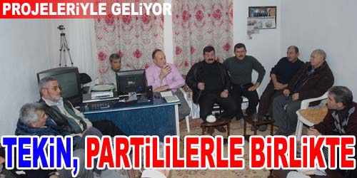 Bahşılı`da Aday Adayları Çalışmalarını Hızlandırdı