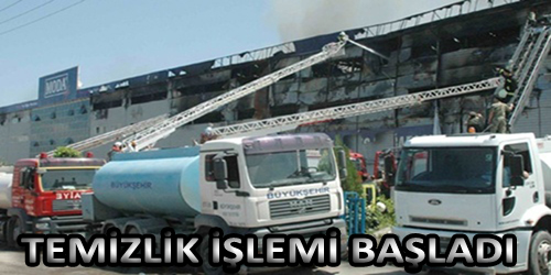 Fabrikada Temizlik Çalışması