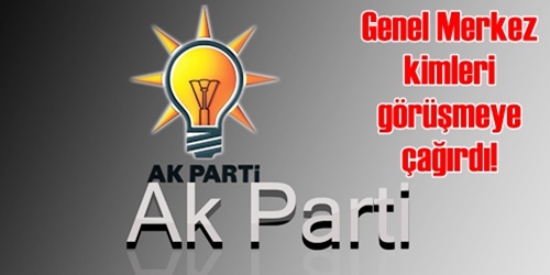 O isimler mülakata çağırıldı