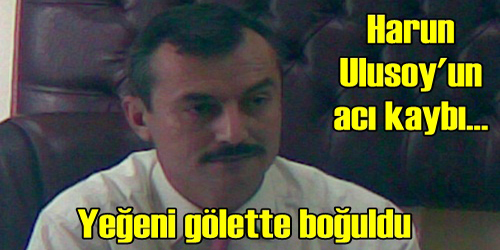 Yeğeni Gölette Boğuldu