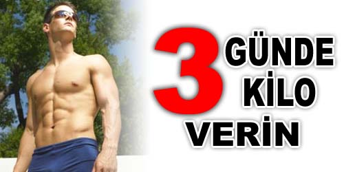 3 Günde 3 Kilo Verin