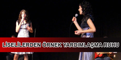 Liselilerden Örnek Yardımlaşma Ruhu