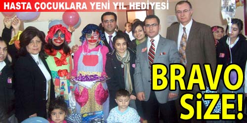 Öğrencilerden Yeni Yıl Hediyesi