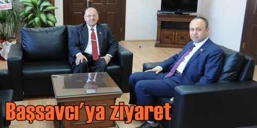 Başsavcı`yı ziyaret etti