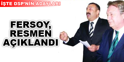 DSP`nin Adaylarını Sezer Açıkladı