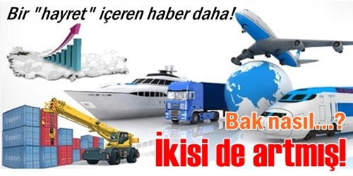 İhracat ve ithalatımız arttı!