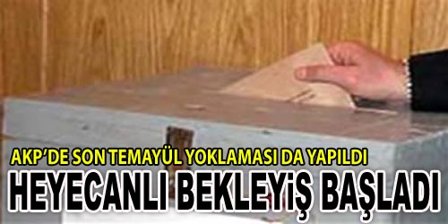 AKP`de Şimdi Adaylar Bekleniyor