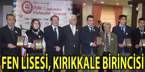 Fen Lisesi, Matematik Birincisi