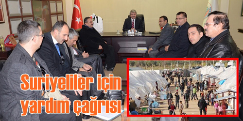 Suriyeliler için yardım