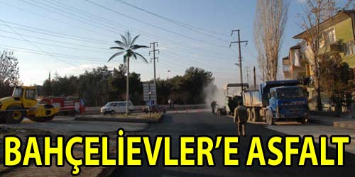 Vatan Caddesi`ne Asfalt