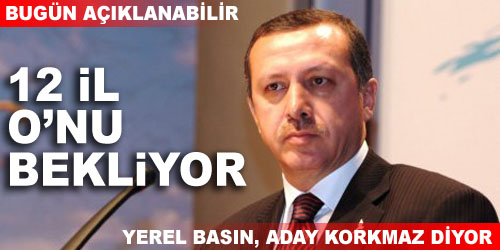 Artık Gözler Başbakan`da