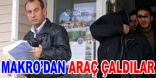 Başkentten Araç Çalmaya Geldiler