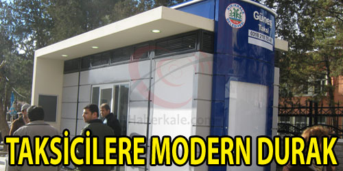 Taksicilere Modern Durak